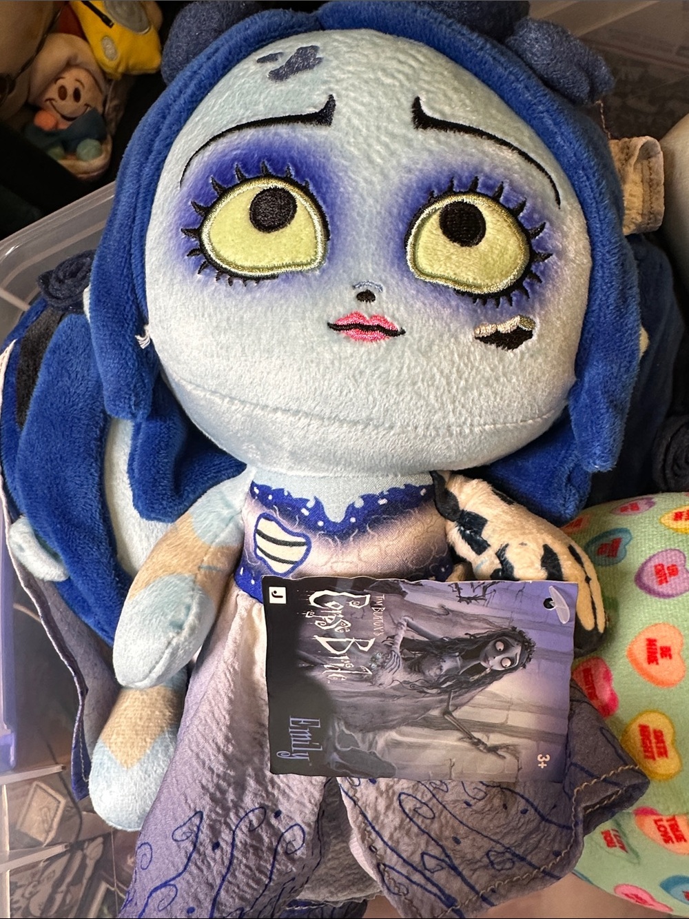 Corpse Bride Emily Plush Doll - Tim Burton Collectible
